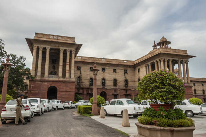 35 - India - Nueva Delhi - edificios ministeriales